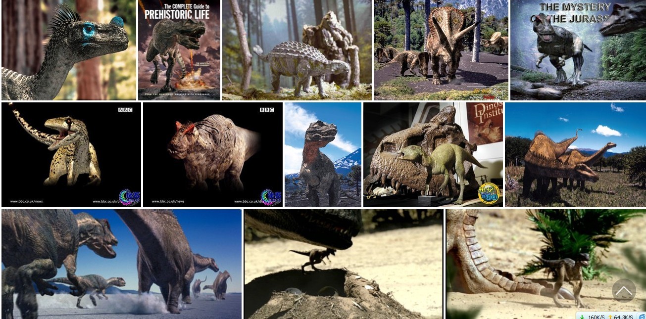 不成不看的5张优美恐龙艺术图