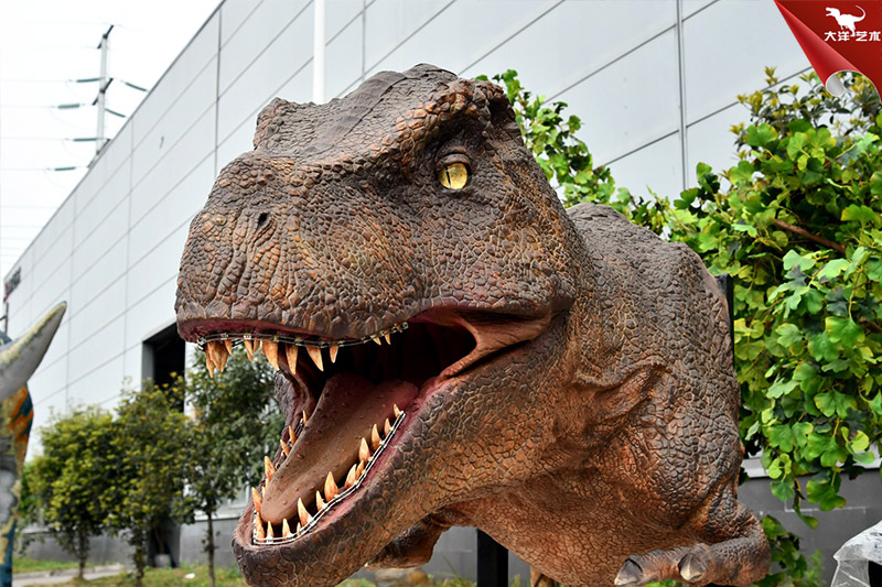 仿真霸王龙龙头，，，，，仿真恐龙翻模造作工艺，，，，，细节更真切