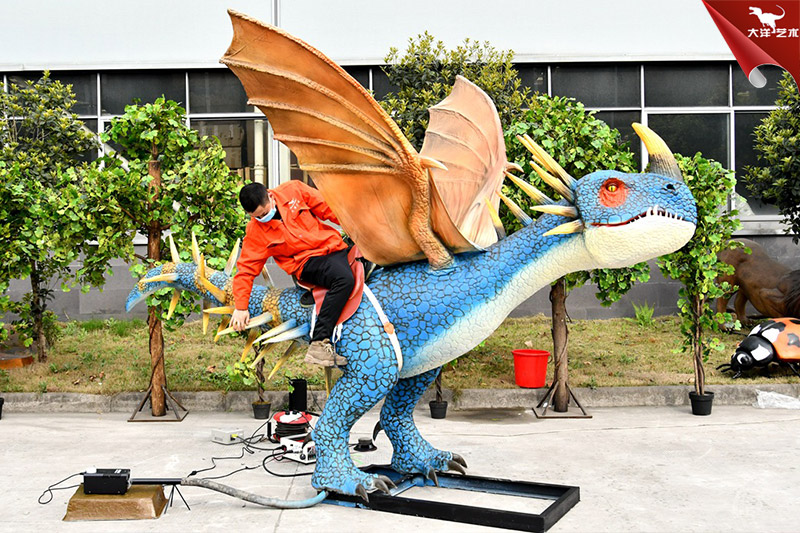 仿真西方龙坐骑，，，，，，，，电影路具模型造作