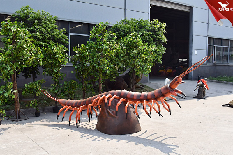 仿真蜈蚣，，，，，，仿真虫豸模型，，，，，，大型虫豸模型造作