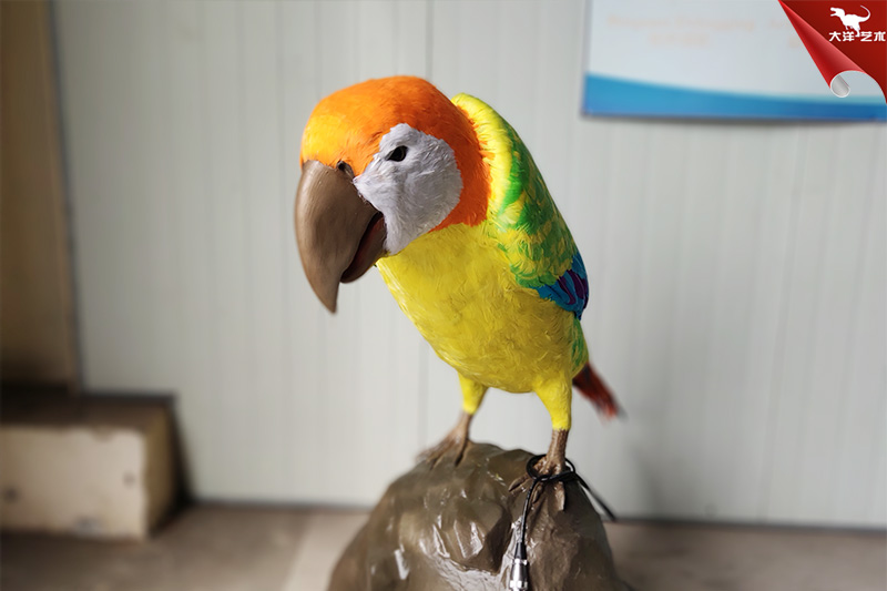 仿真鹦鹉，，，，，，仿真鸟模型，，，，，，仿真动物模型造作