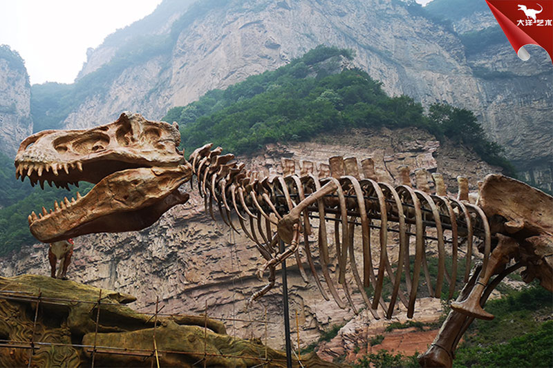 仿真恐龙骨架，，，，，，，，霸王龙化石骨架
