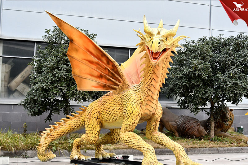 仿真飞龙模型 西方飞龙定造