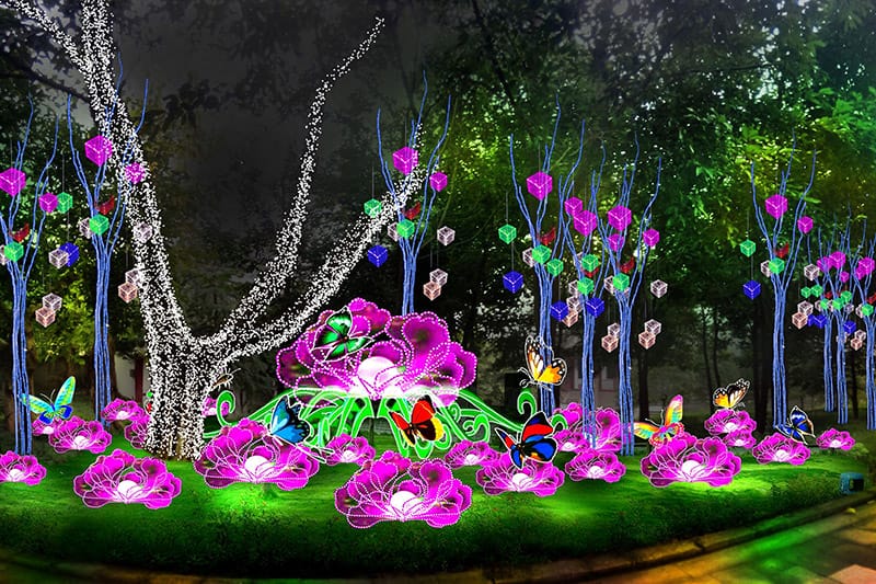 城市照明工程-自贡博天堂集团彩灯