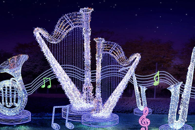 城市景观亮化-自贡博天堂集团彩灯