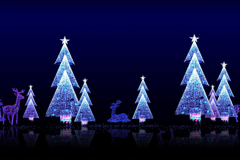 户表景观亮化厂家-自贡博天堂集团彩灯