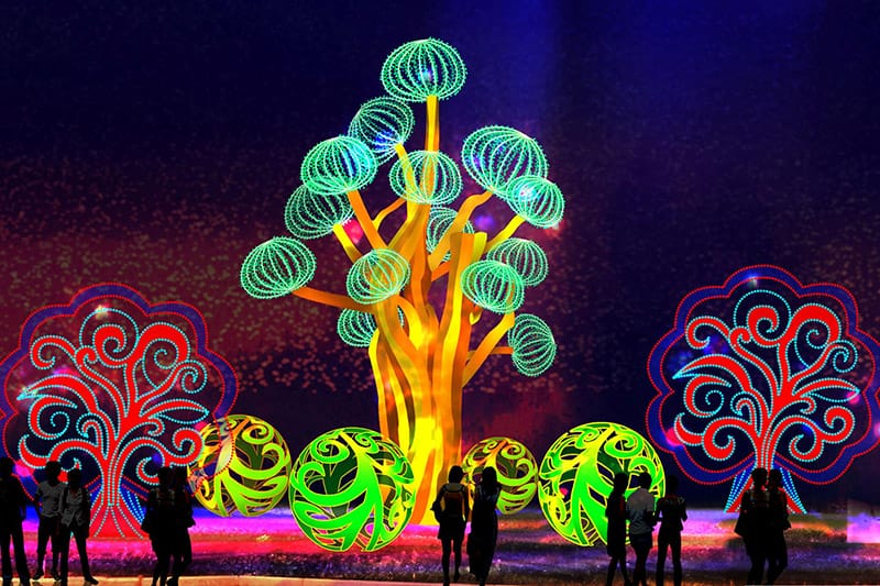 节日亮化工程公司-自贡博天堂集团彩灯